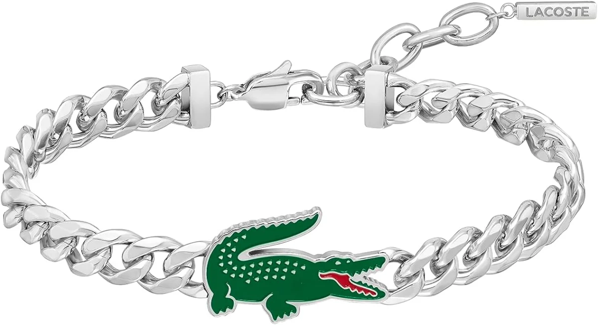 Lacoste Men's Arthor Jewelry Stainless Steel Adjustable Bracelet. - image 3