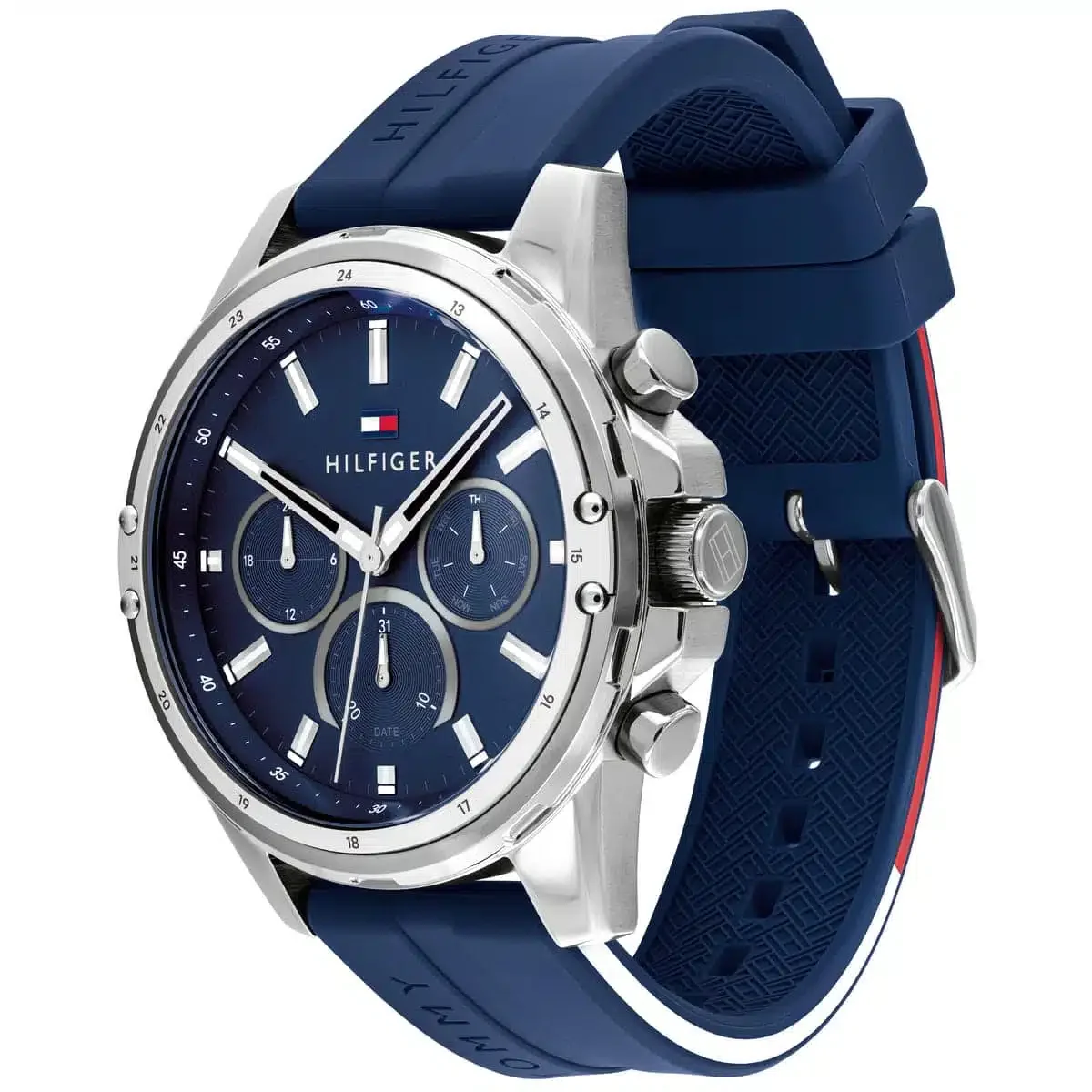 Tommy Hilfiger Analogue Multifunction Quartz Watch for Men with Stainless Steel Bracelet or Silicone Strap - image 4