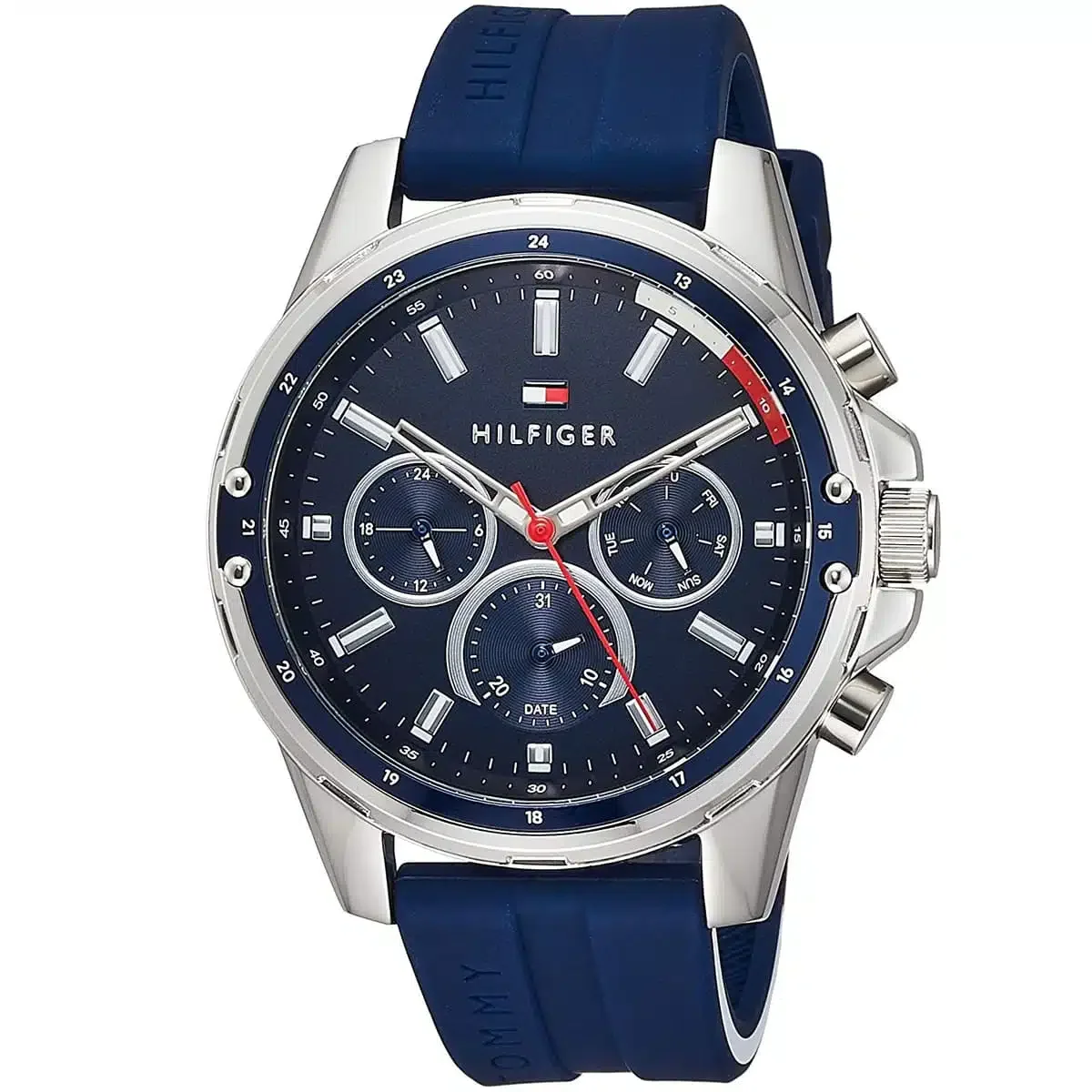 Tommy Hilfiger Analogue Multifunction Quartz Watch for Men with Stainless Steel Bracelet or Silicone Strap - image 5