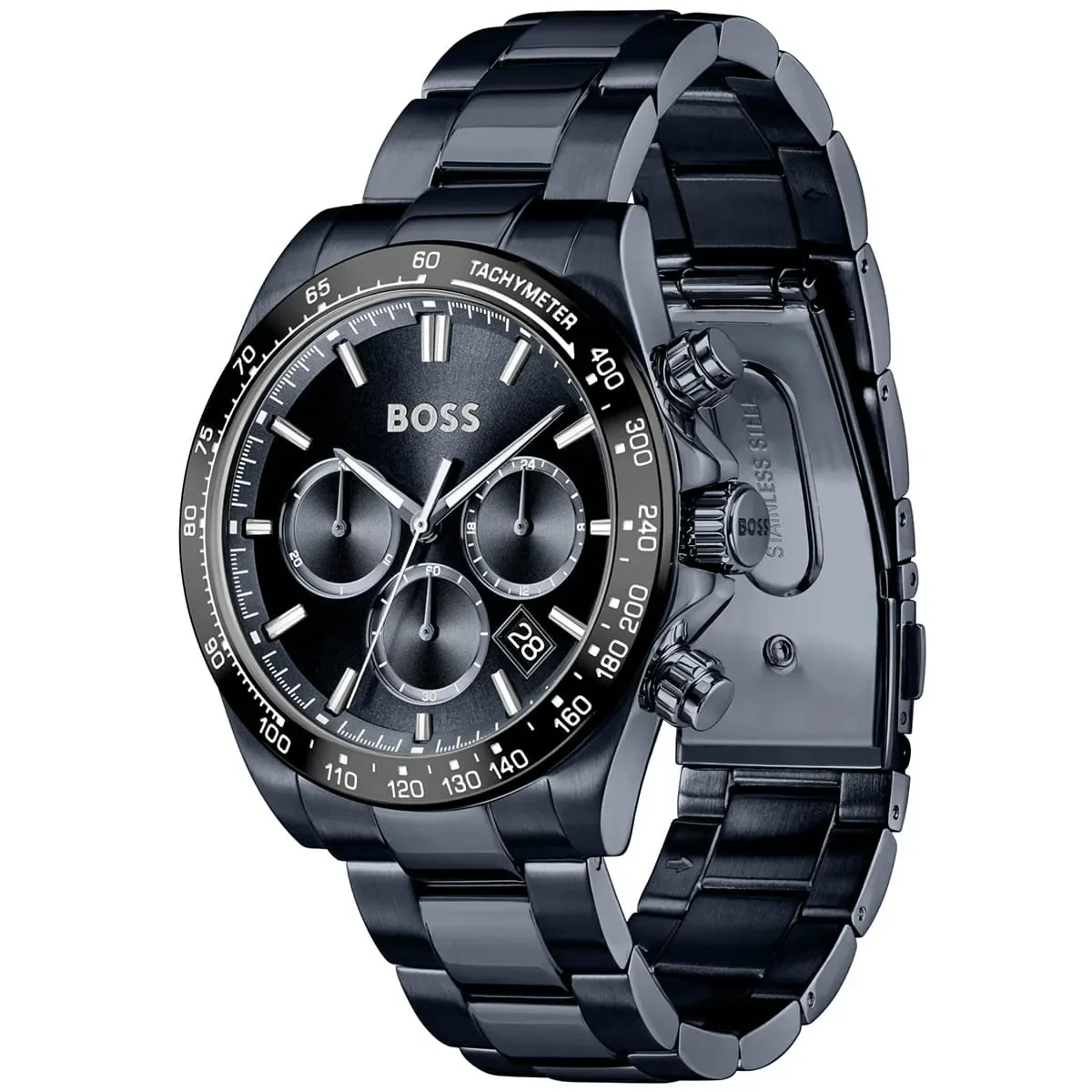 Hugo Boss Watch For Men Metal belt with Blue color 1514270 - image 3