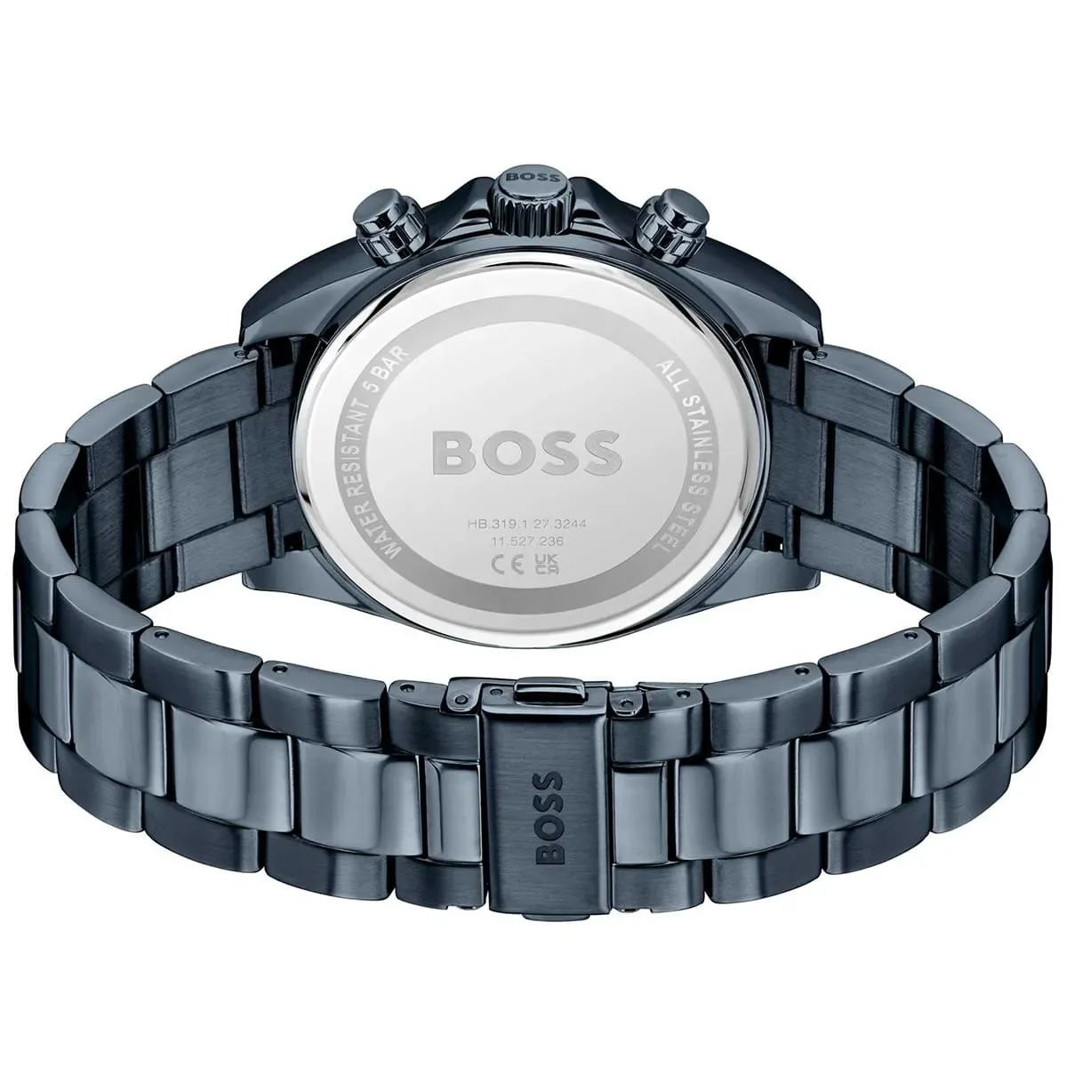 Hugo Boss Watch For Men Metal belt with Blue color 1514270 - image 4