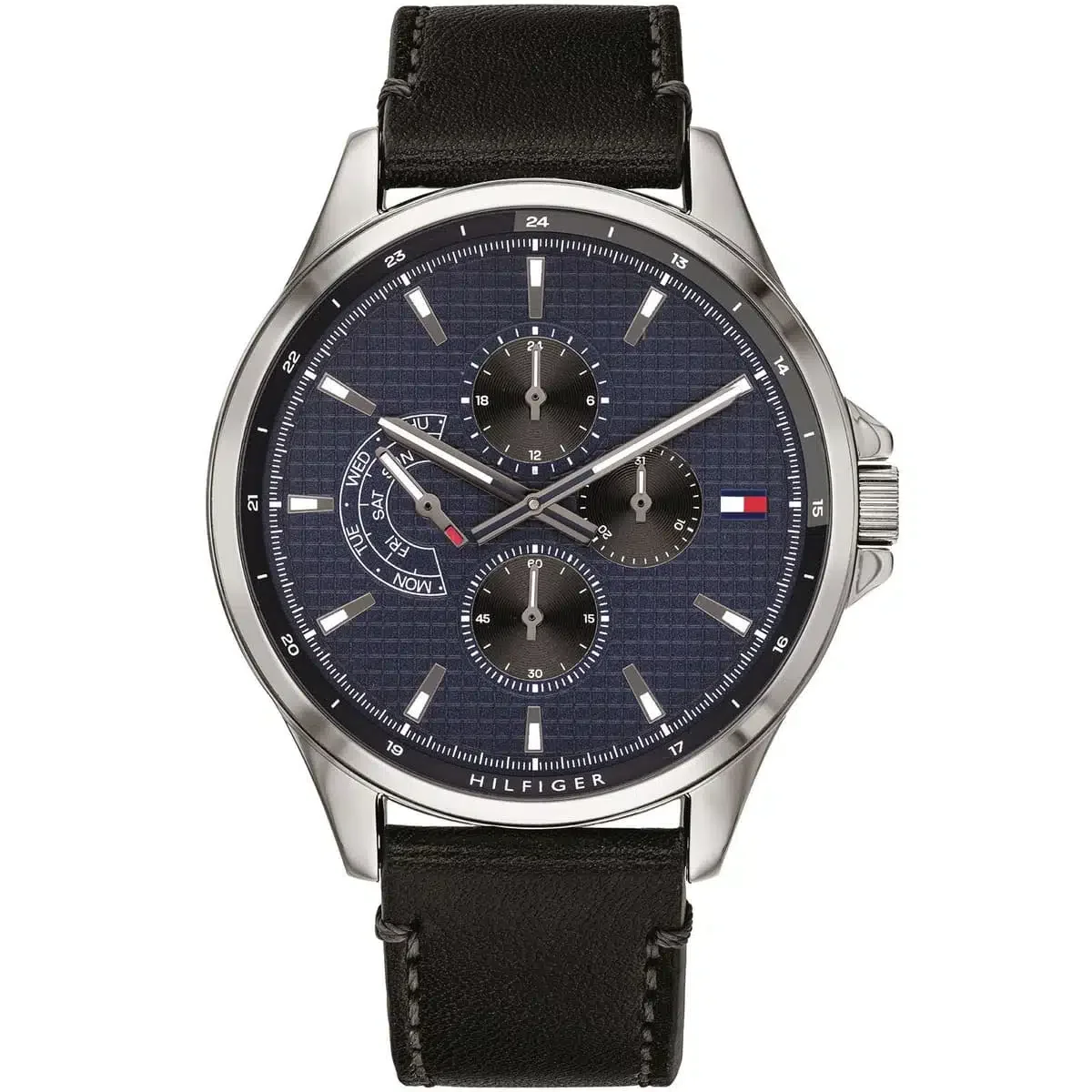 Tommy Hilfiger Classic Men’s Watch 1791616– Blue Dial, Black Strap