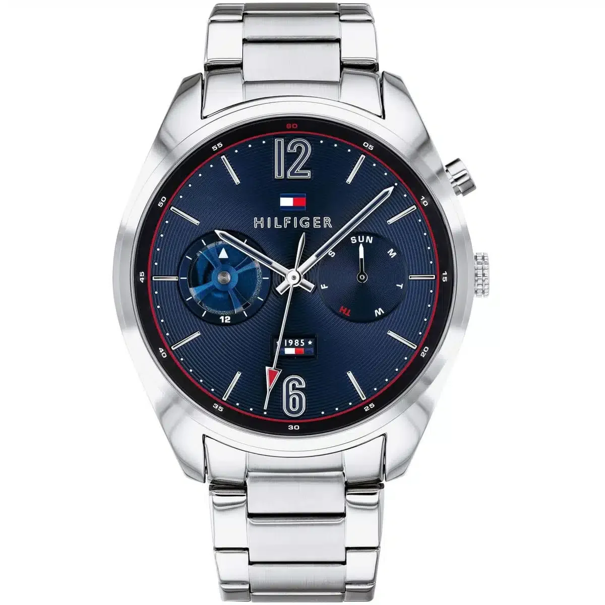 Tommy Hilfiger Classic Men’s Watch 1791551– Blue Dial, Silver Strap