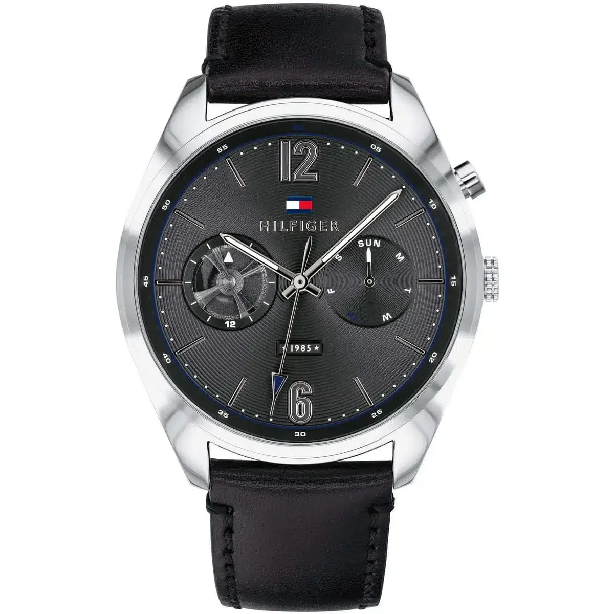 Tommy Hilfiger Classic Men’s Watch 1791548– Black Dial, Black Strap