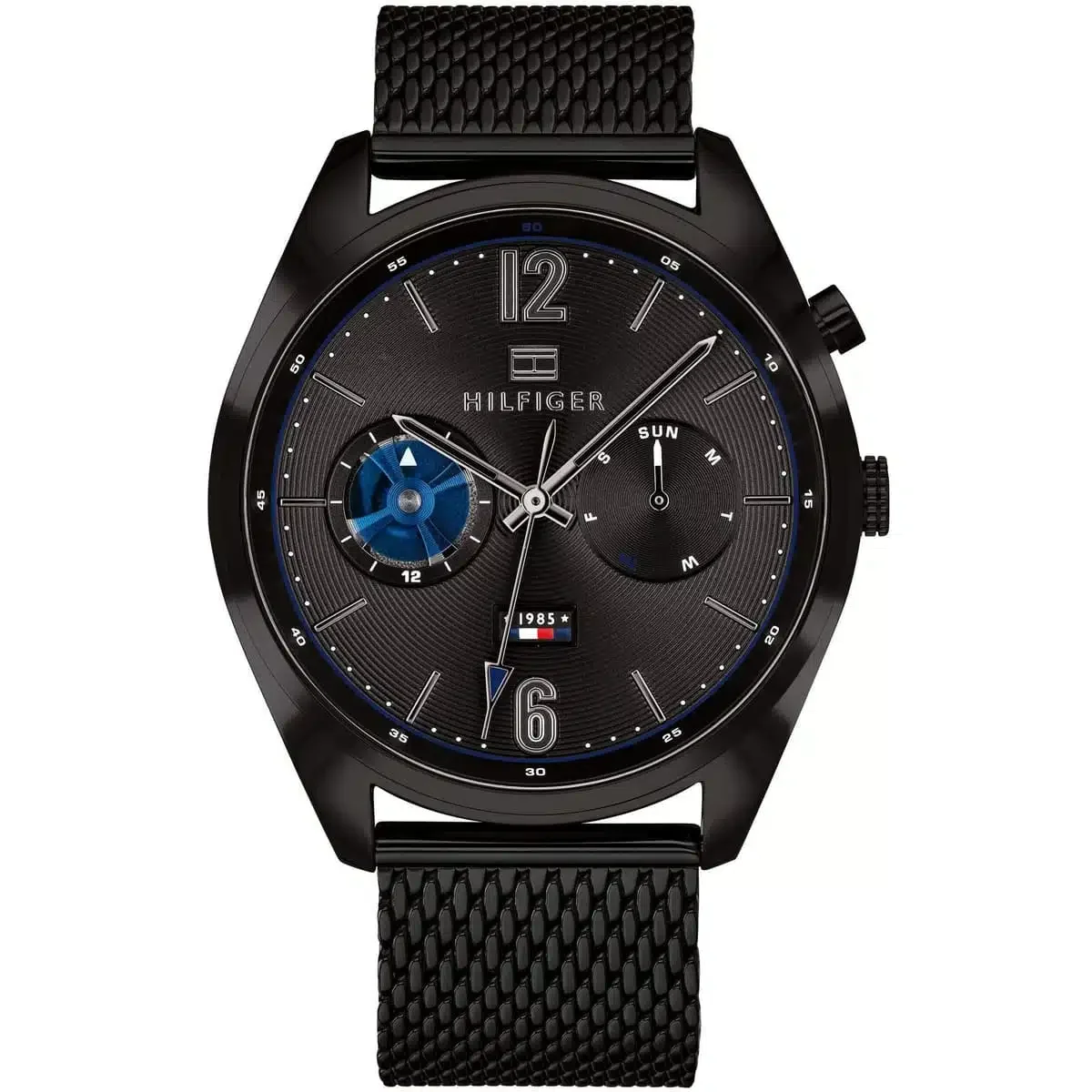 Tommy Hilfiger Classic Men’s Watch 1791547– Black Dial, Black Strap