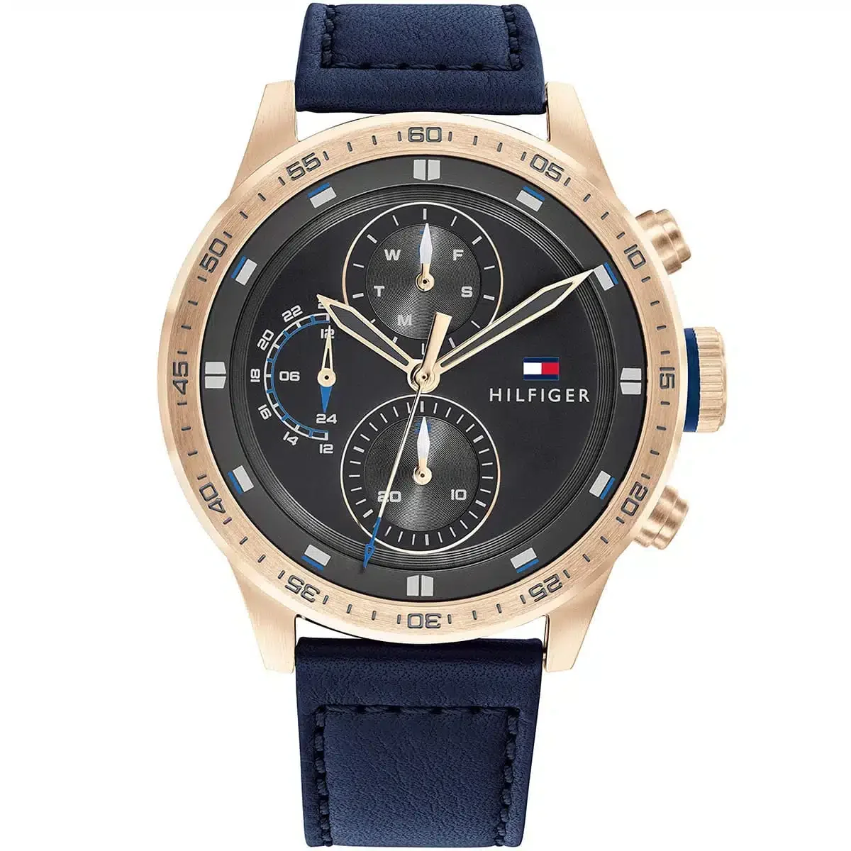 Tommy Hilfiger Classic Men’s Watch 1791808– Gray Dial, Blue Strap