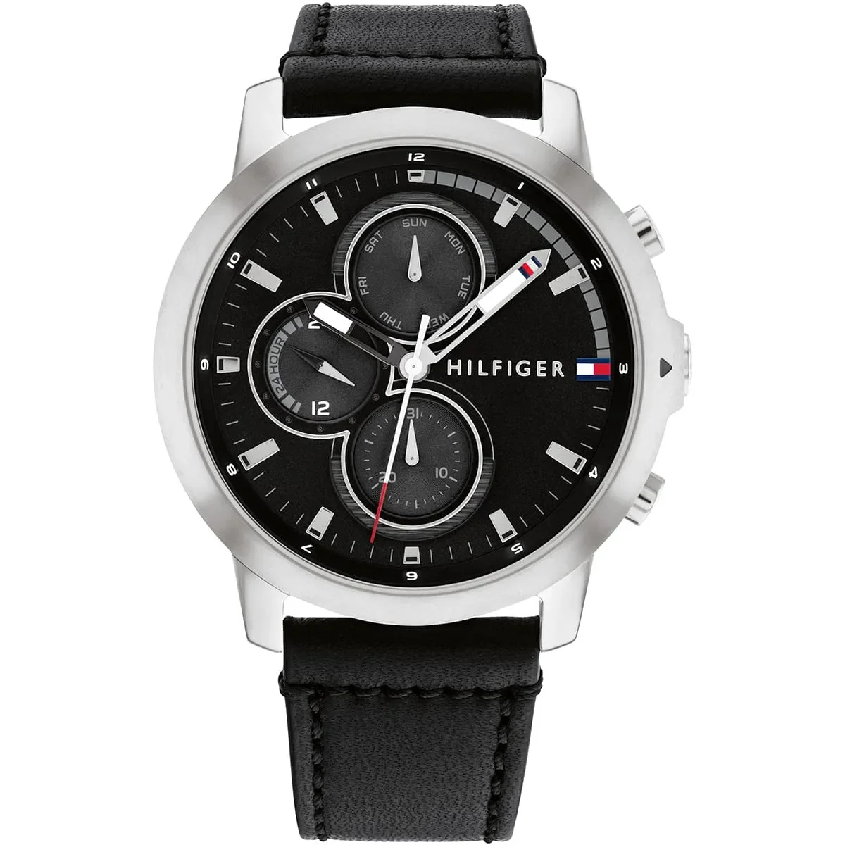 Tommy Hilfiger Classic Men’s Watch 1792052– Black Dial, Black Strap