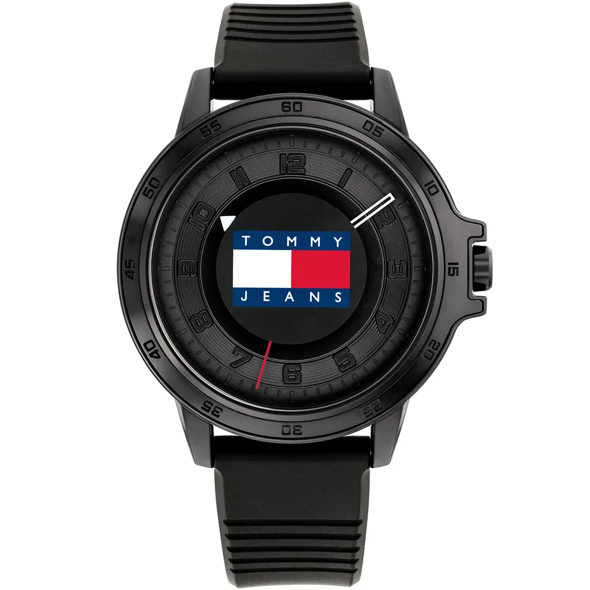Tommy Hilfiger sport Men’s Watch 179203– Black Dial, Black Strap