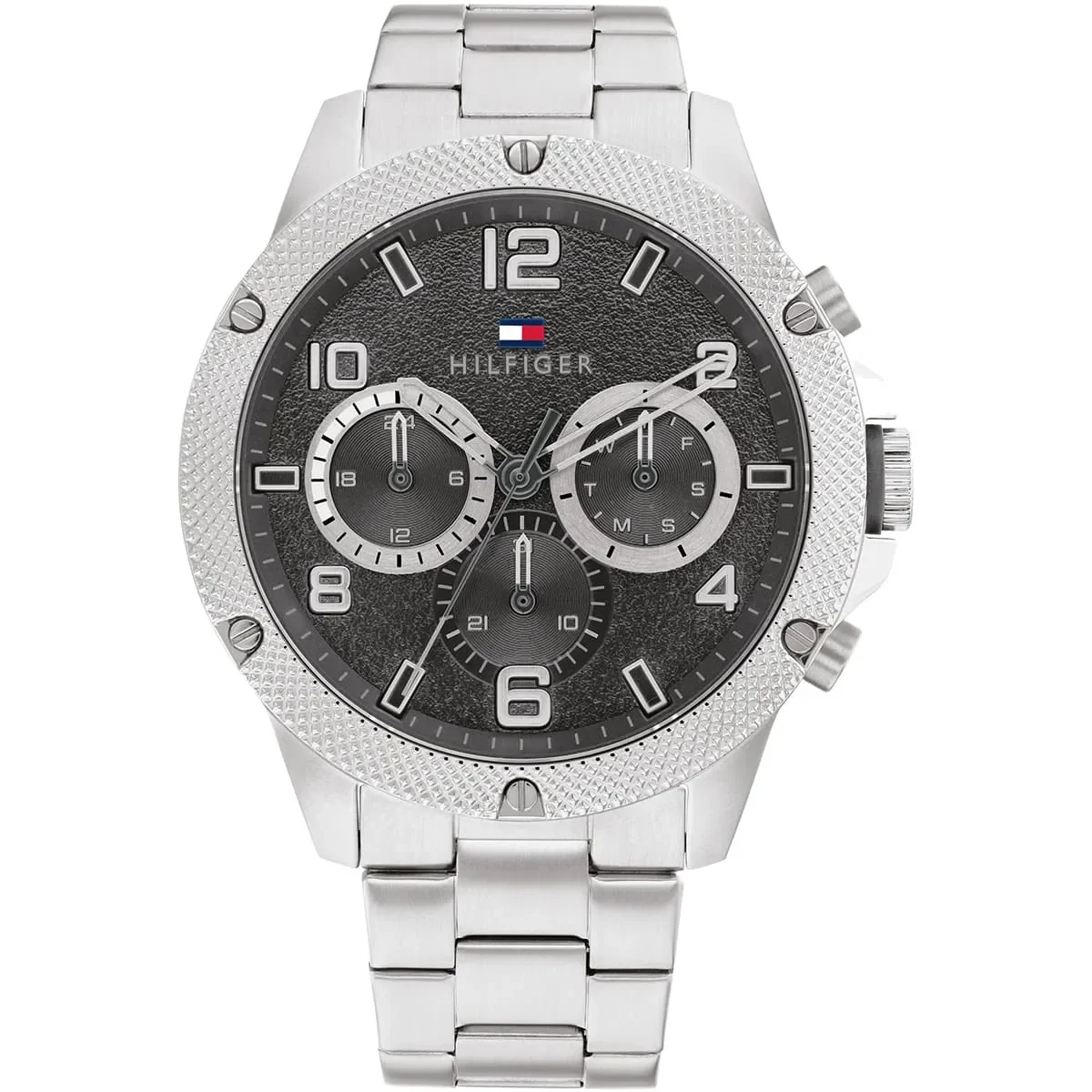 Tommy Hilfiger Classic Men’s Watch 1792029– Black Dial, Silver Strap
