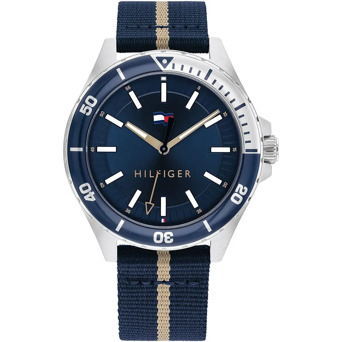 Tommy Hilfiger Classic Men’s Watch 1792011– Blue Dial, Blue Strap