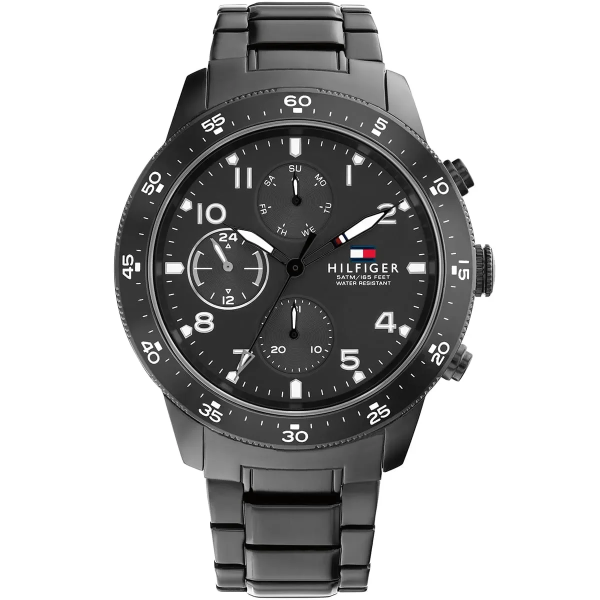 Tommy Hilfiger Classic Men’s Watch 1791951– Black Dial, Black Strap