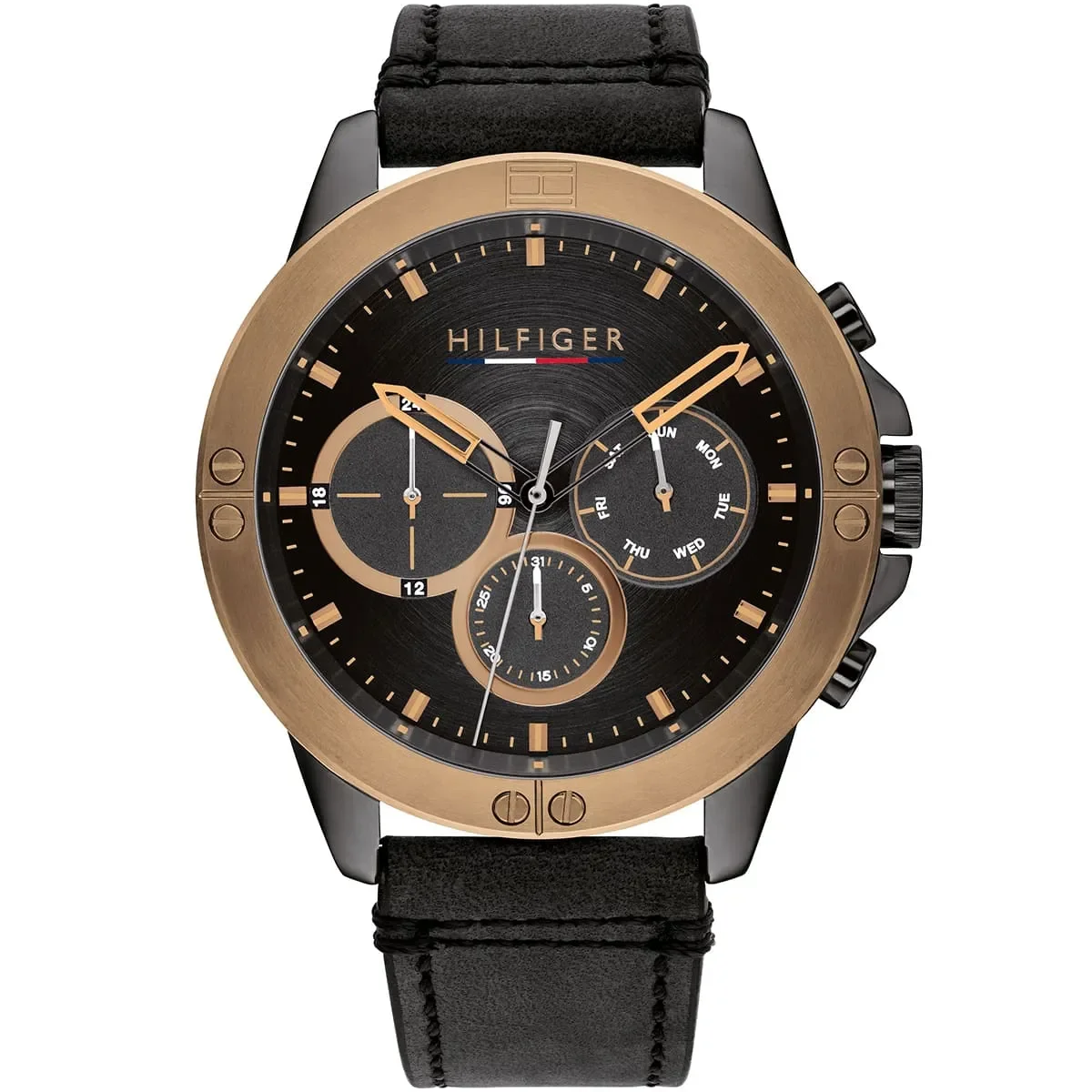 Tommy Hilfiger Classic Men’s Watch 1791893– Black Dial, Black Strap
