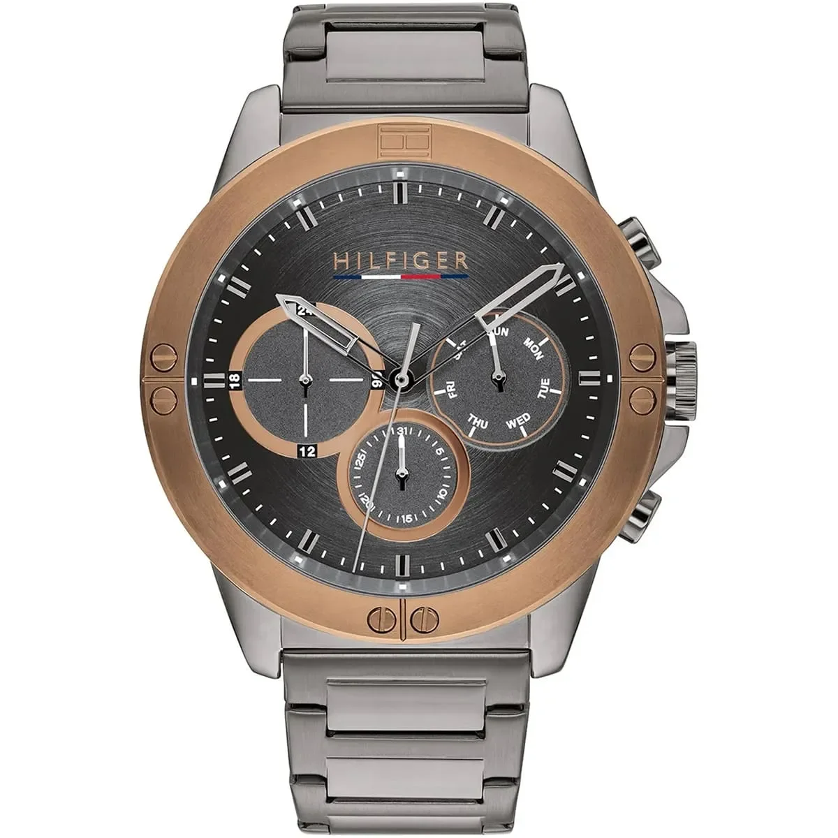 Tommy Hilfiger Classic Men’s Watch 1791892– Gray Dial, Gray Strap