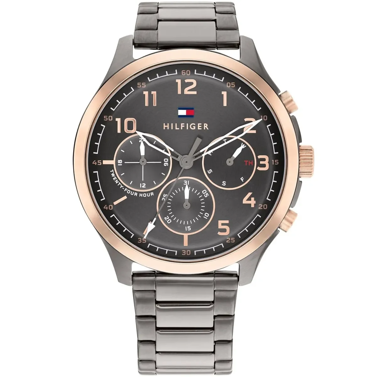 Tommy Hilfiger Classic Men’s Watch 1791871– Gray Dial, Gray Strap