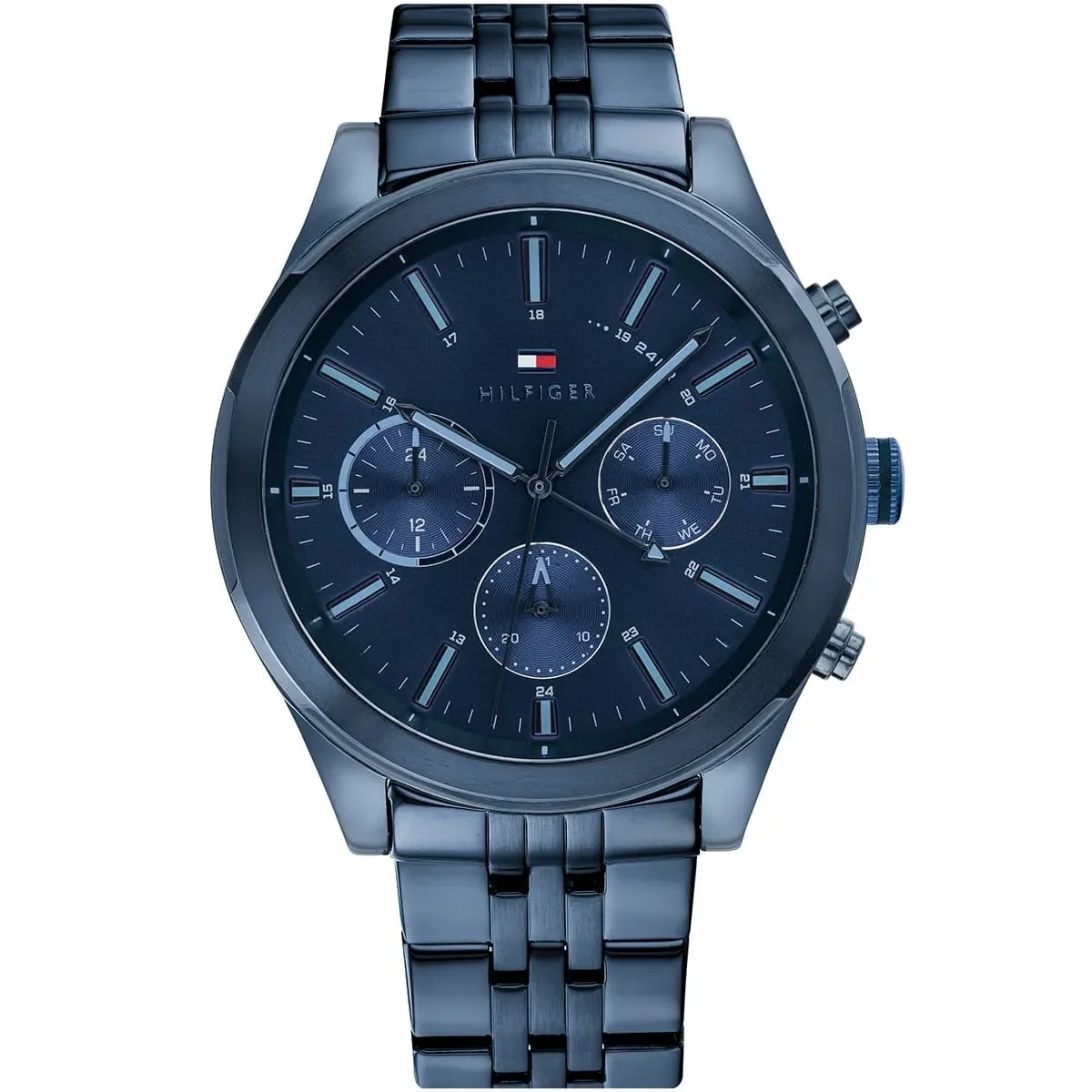 Tommy Hilfiger Classic Men’s Watch 1791739– Blue Dial, Blue Strap