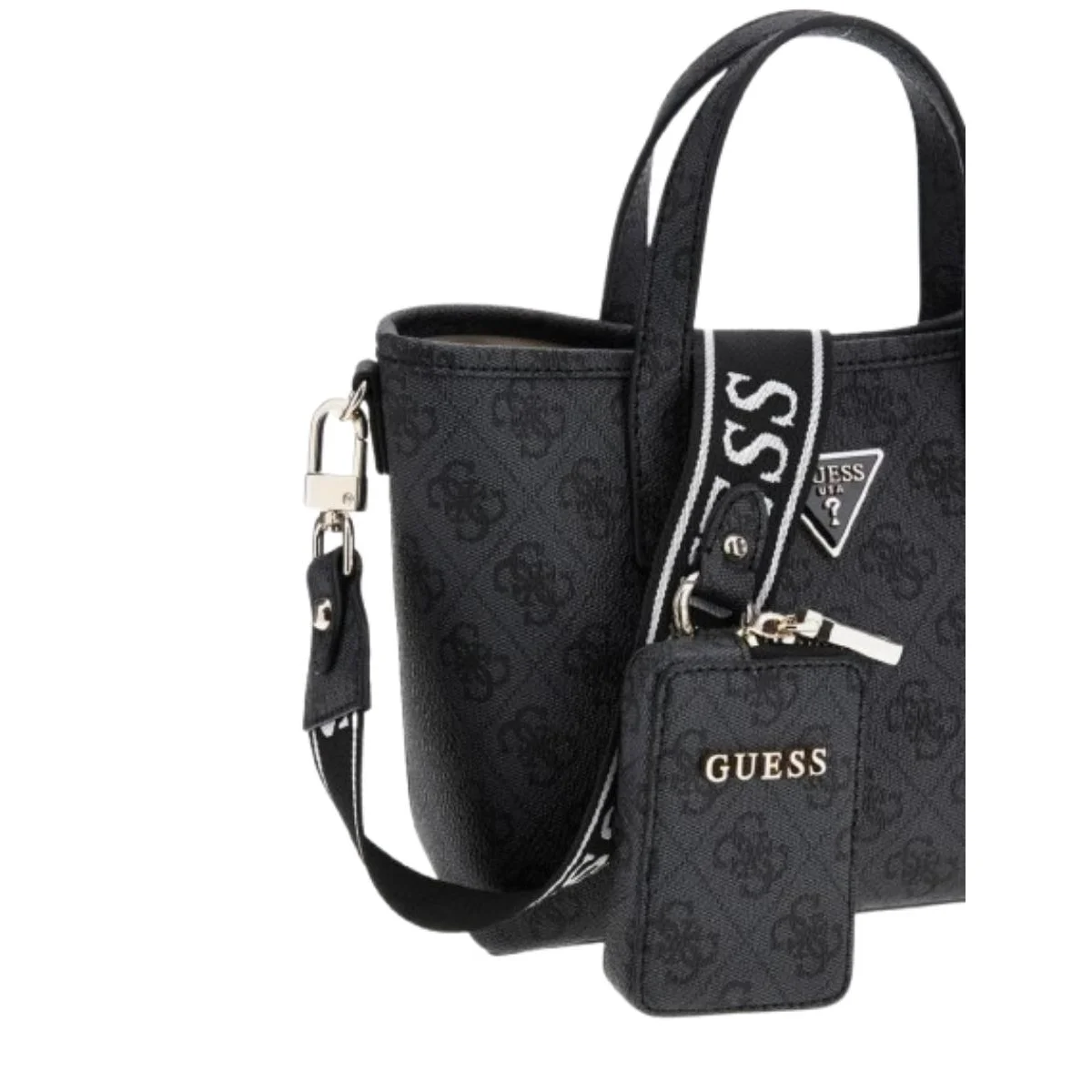 شنطة GUESS Latona Mini Tote حريمي أسود – SG921175