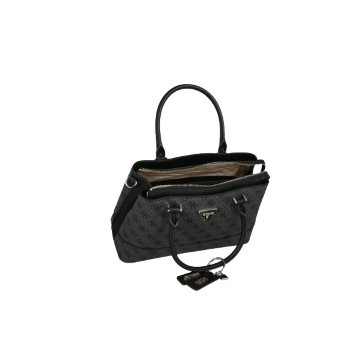 شنطة يد نسائية GUESS مونوغرام أسود BG967207