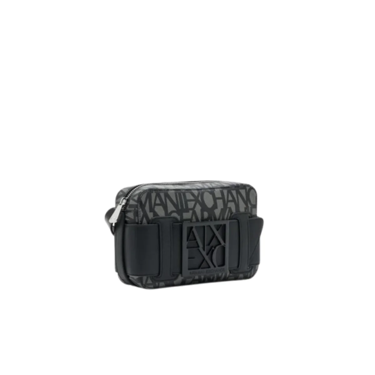 Armani Exchange Logo-Plaque Black Camera Bag 942699 3F742